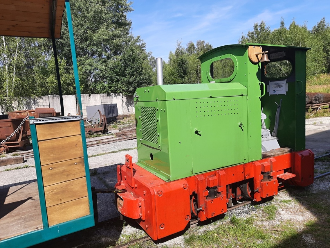 Muzejní úzkorozchodná dráha Kateřina u SOOS Karlovarský kraj 1